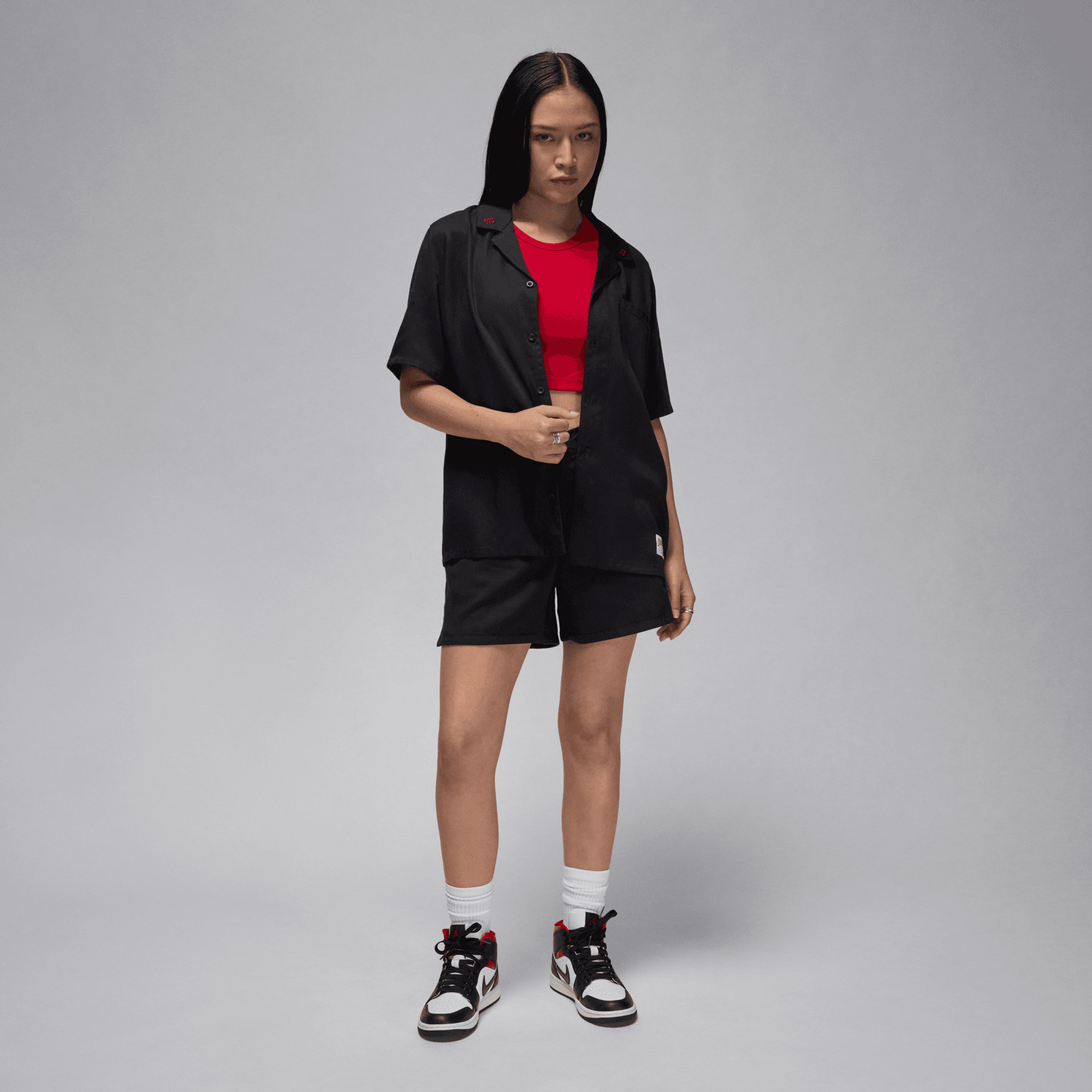 Jordan Classic Kadın Siyah T-Shirt