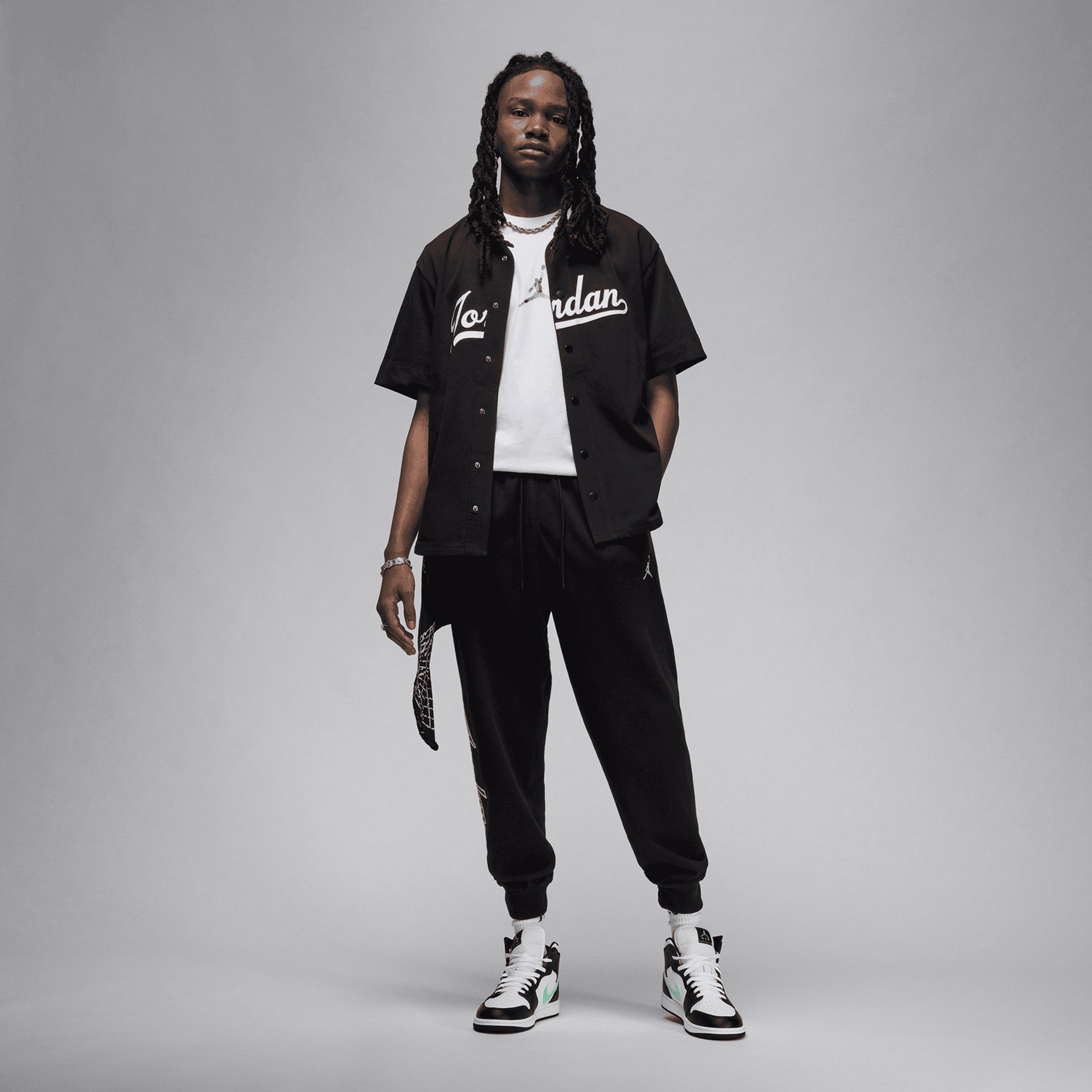 Jordan Flight MVP Erkek Siyah Eşofman Altı