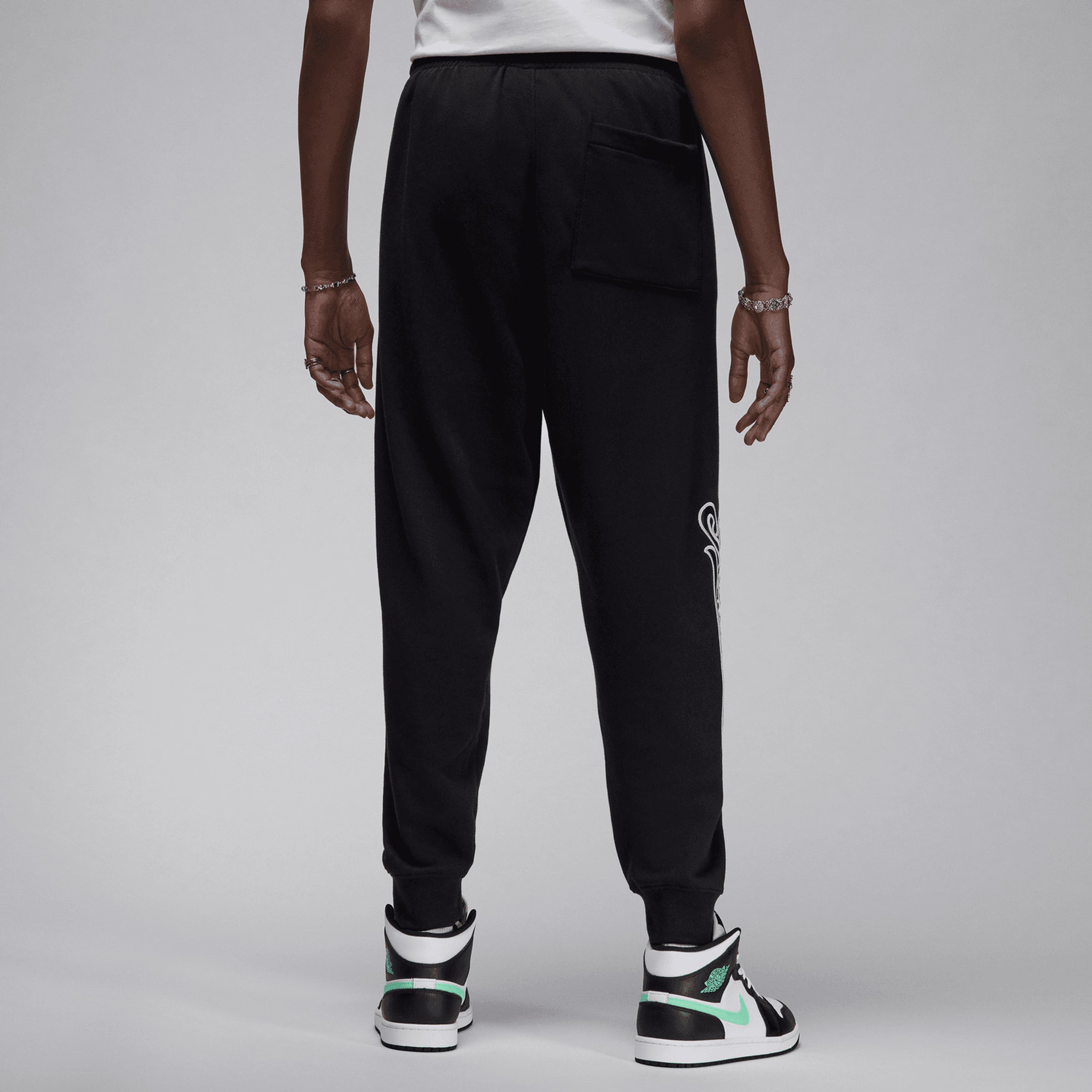 Jordan Flight MVP Erkek Siyah Eşofman Altı