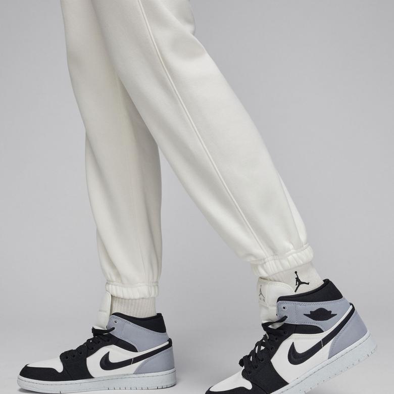 Jordan Brooklyn Fleece Kadın Beyaz Eşofman Altı