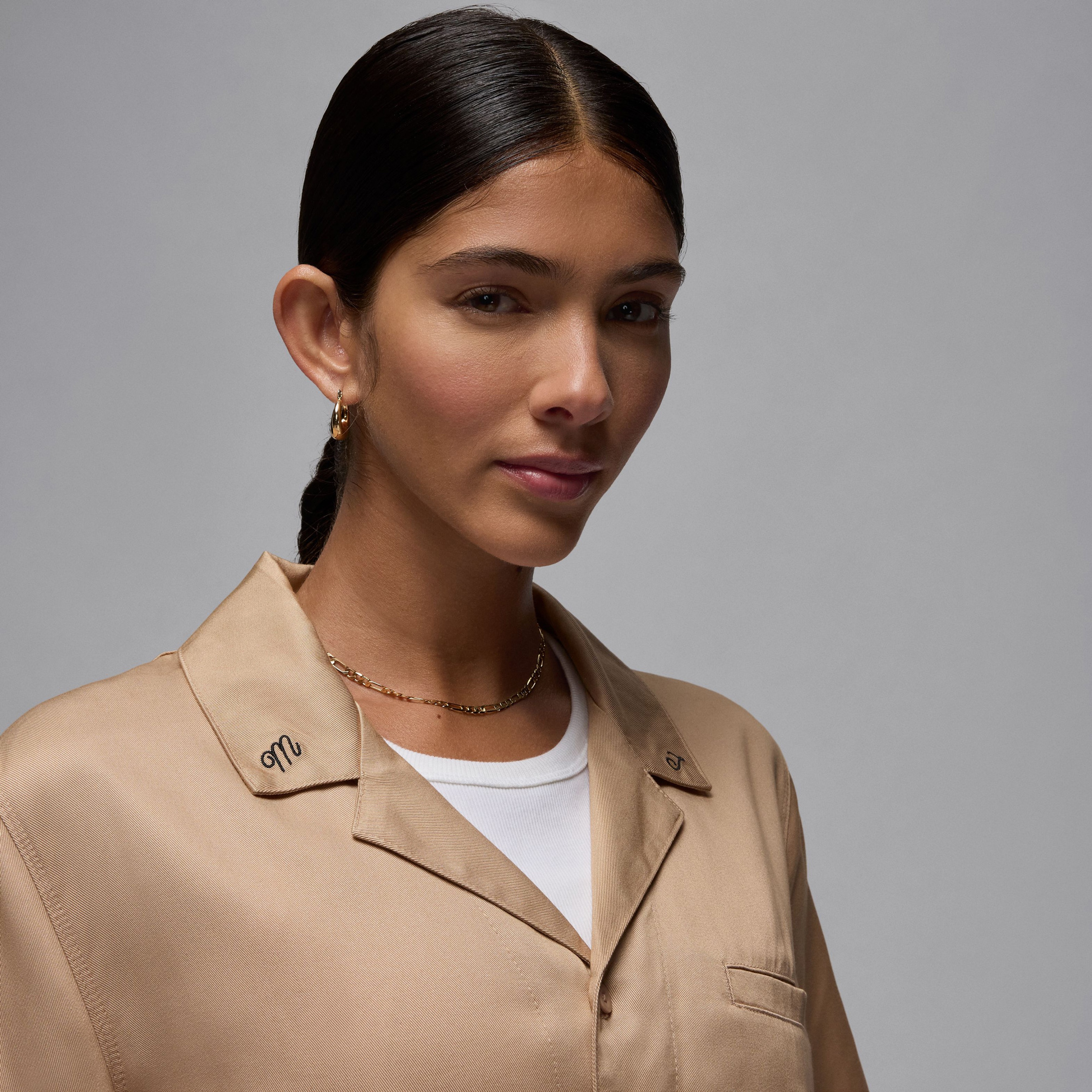 Jordan Classic Kadın Kahverengi T-Shirt