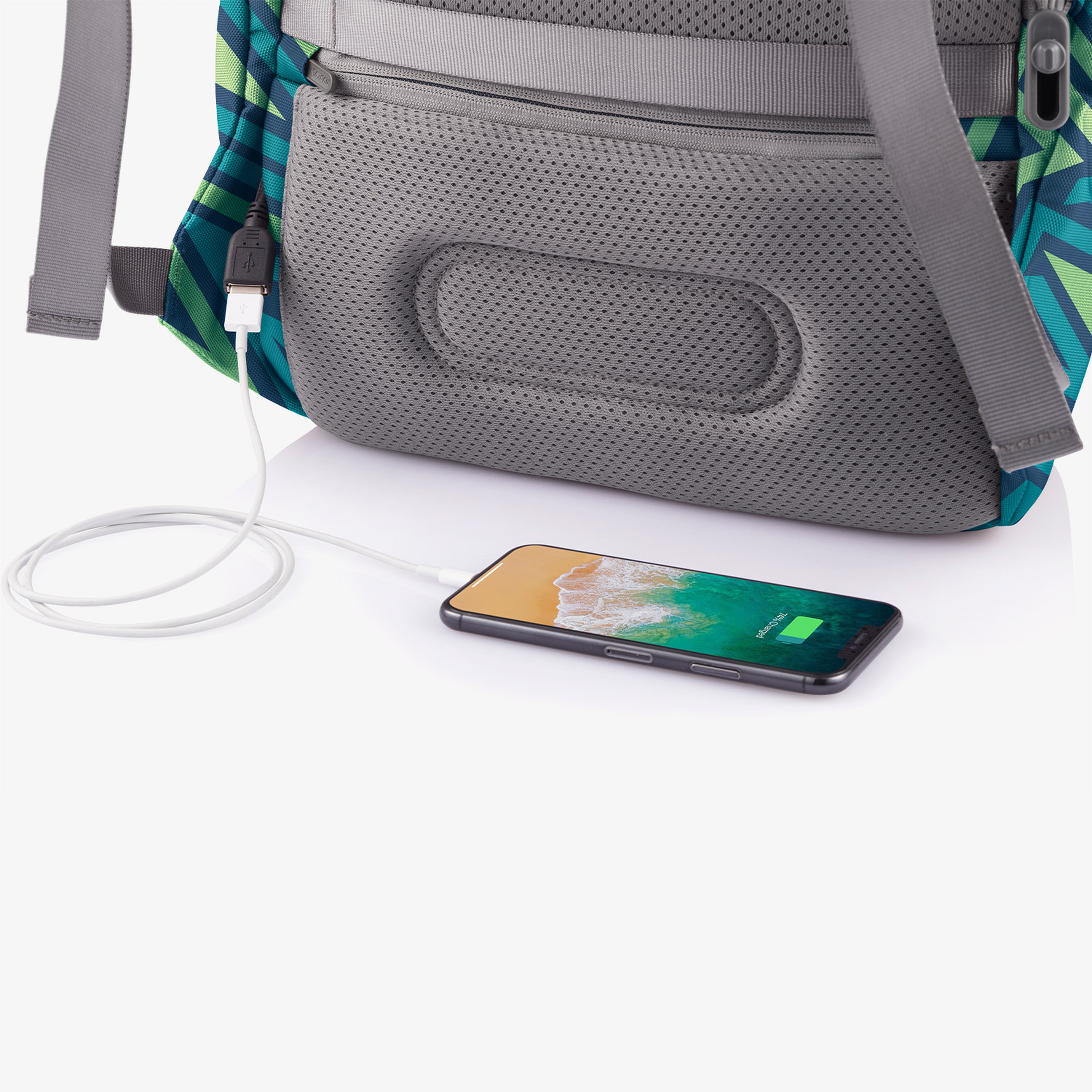 XD Design Bobby Soft Art Unisex Mavi Sırt Çantası