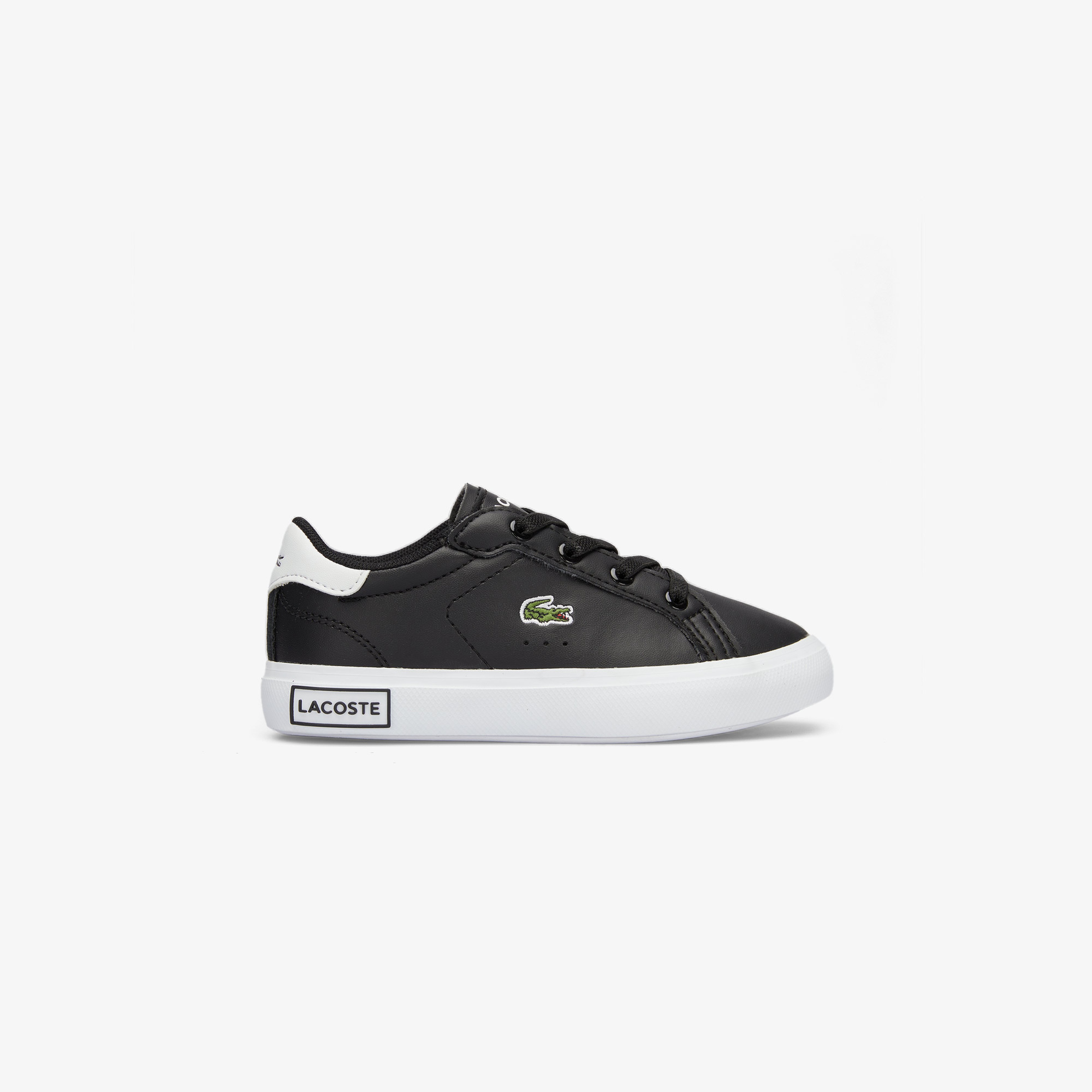 Lacoste POWERCOURT Bebek Siyah Sneaker