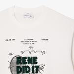 Lacoste Classic Unisex Beyaz Sweatshirt