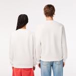 Lacoste Classic Unisex Beyaz Sweatshirt