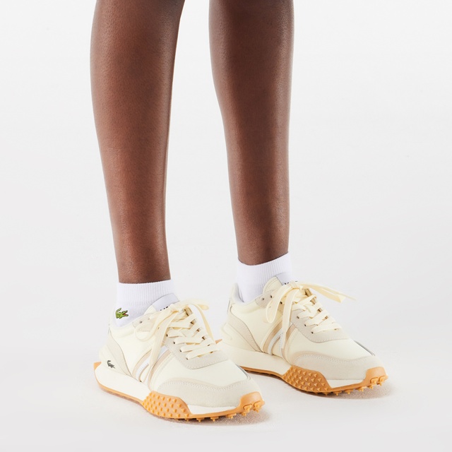 Lacoste Lacoste L-Spin Deluxe Kadın Bej Sneaker Occasion'da! Bej - 5. görsel