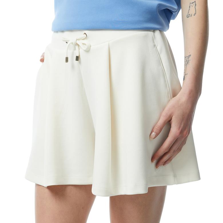 Nautica Kadın Kırık Beyaz Relaxed Fit Şort