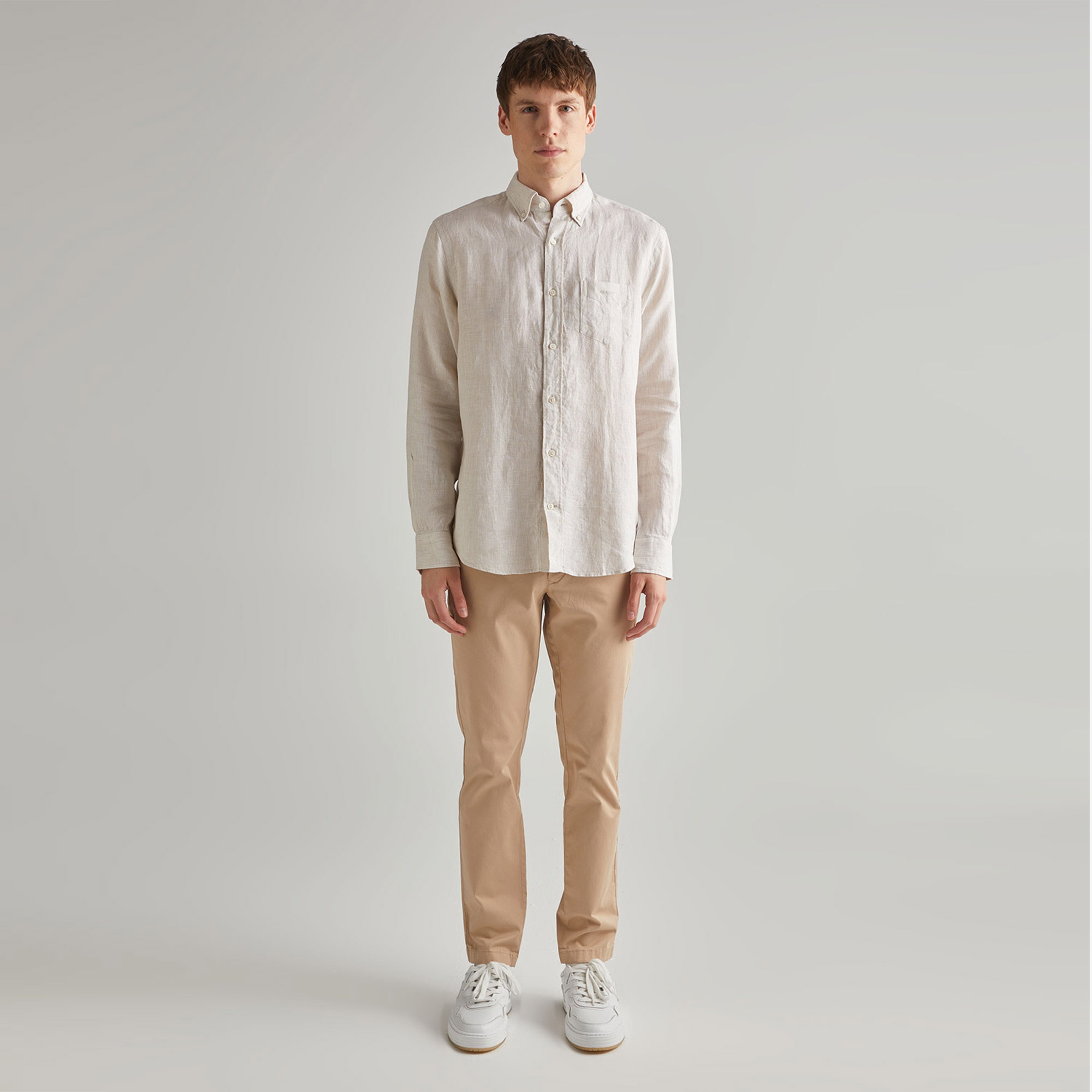 GANT Erkek Bej Slim Fit Pantolon