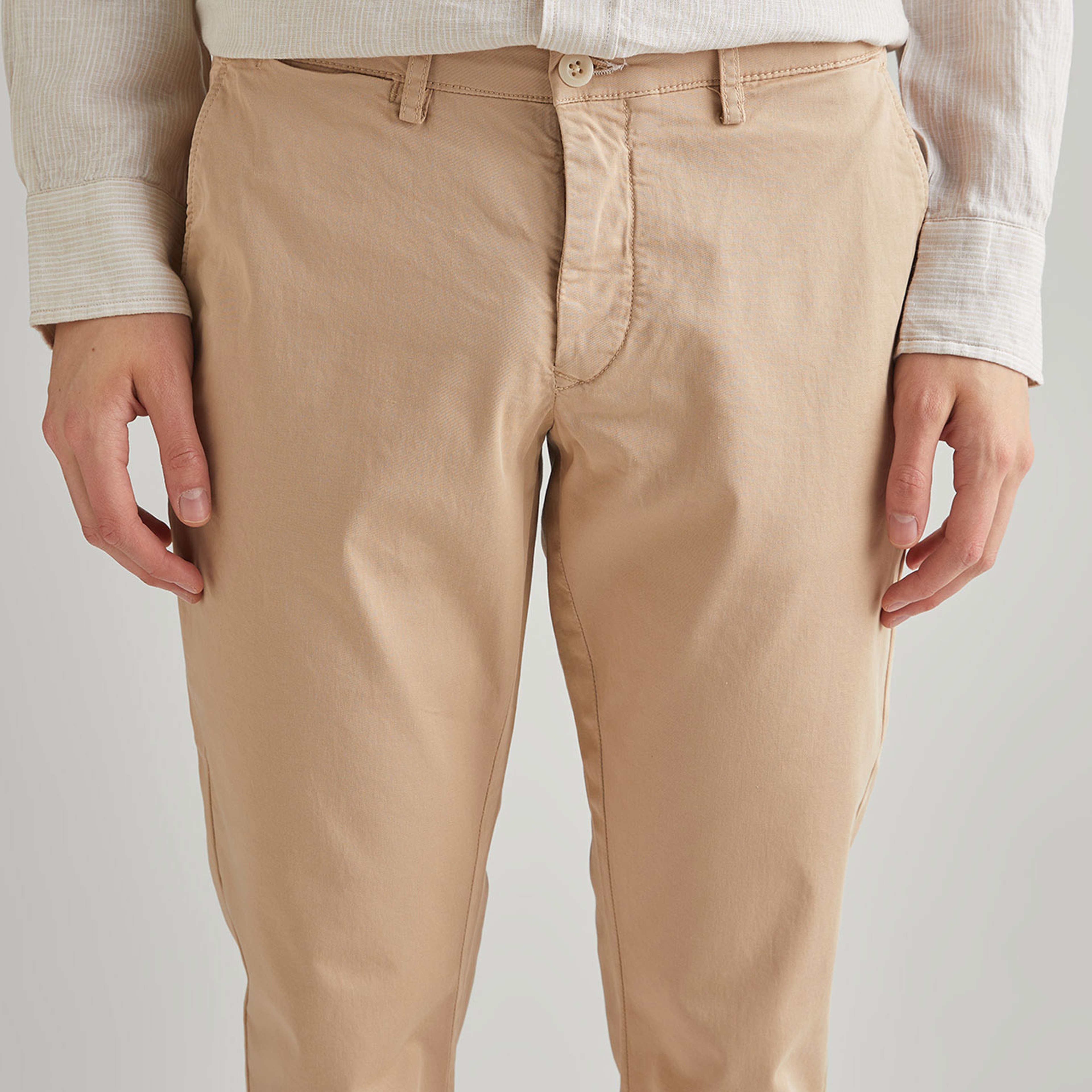 GANT Erkek Bej Slim Fit Pantolon