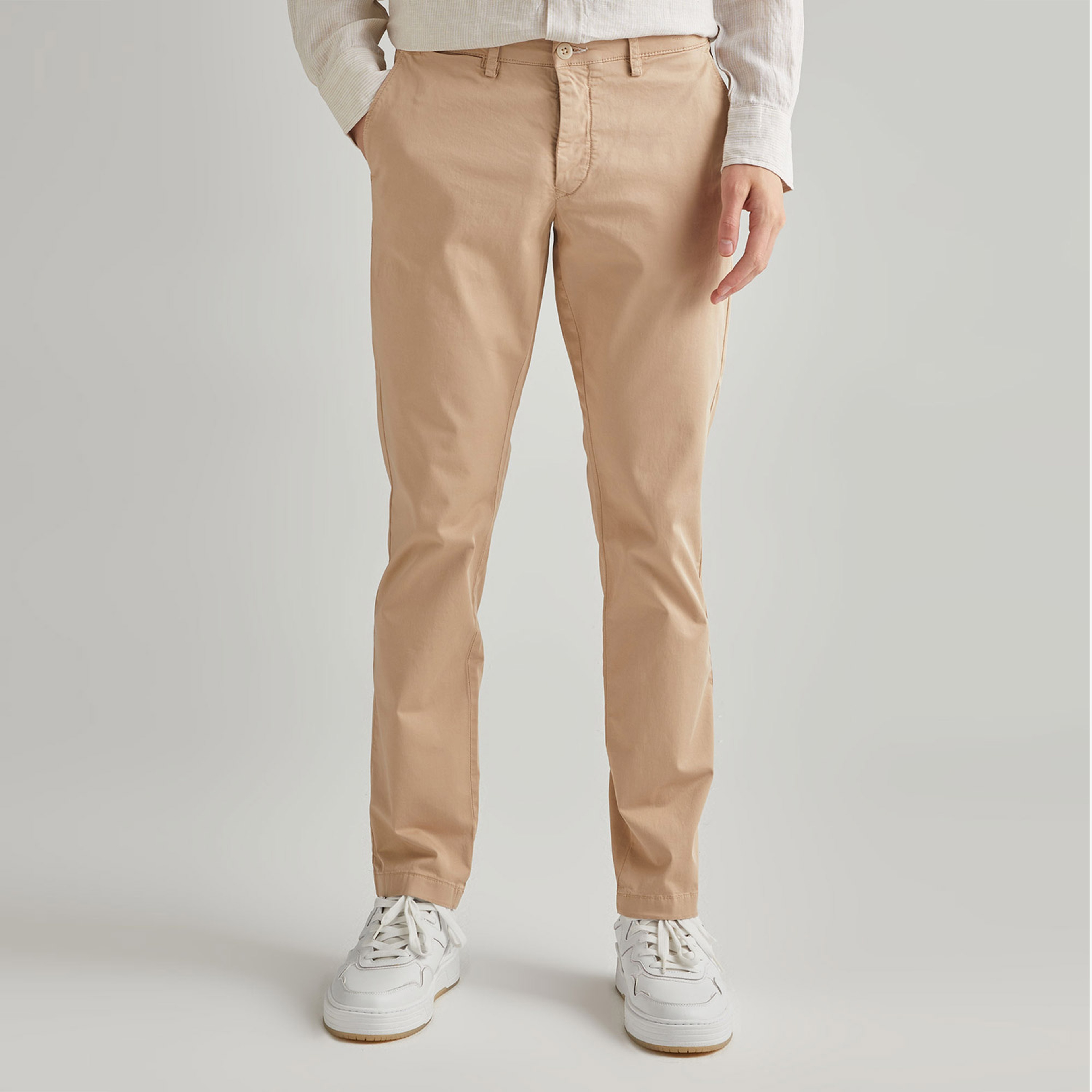 GANT Erkek Bej Slim Fit Pantolon