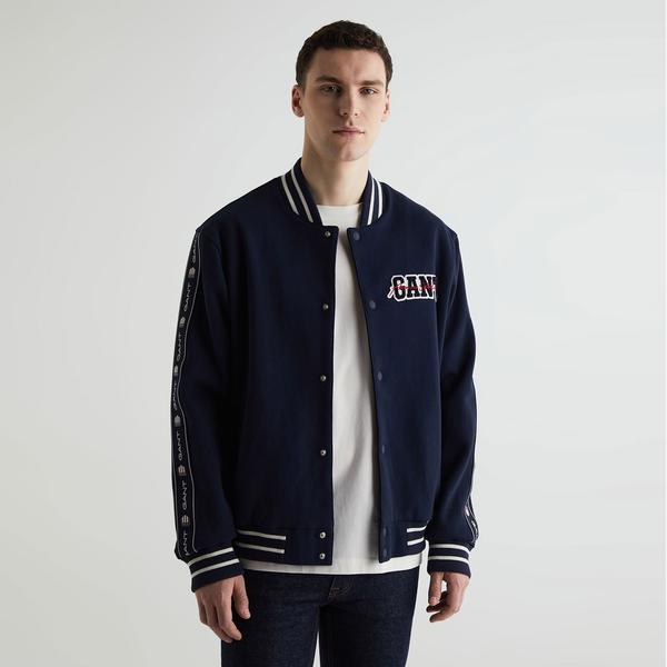 GANT Erkek Lacivert Hakim Yaka Logolu Ceket