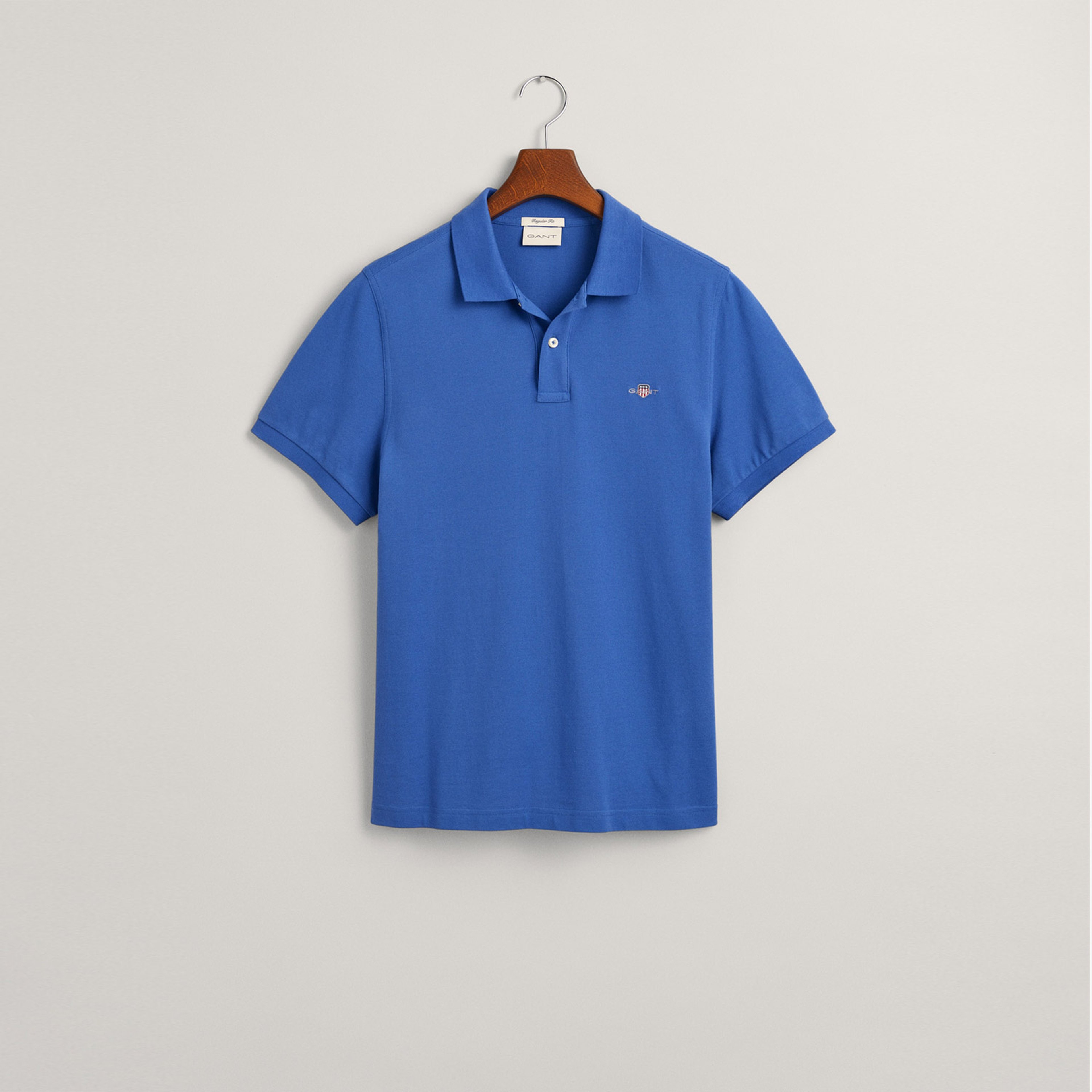 GANT Erkek Mavi Regular Fit Polo