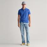 GANT Erkek Mavi Regular Fit Polo