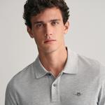 GANT Erkek Gri Regular Fit Polo