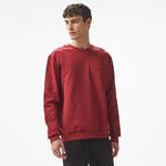 Nautica Erkek Bordo Regular Fit Sweatshirt