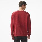 Nautica Erkek Bordo Regular Fit Sweatshirt