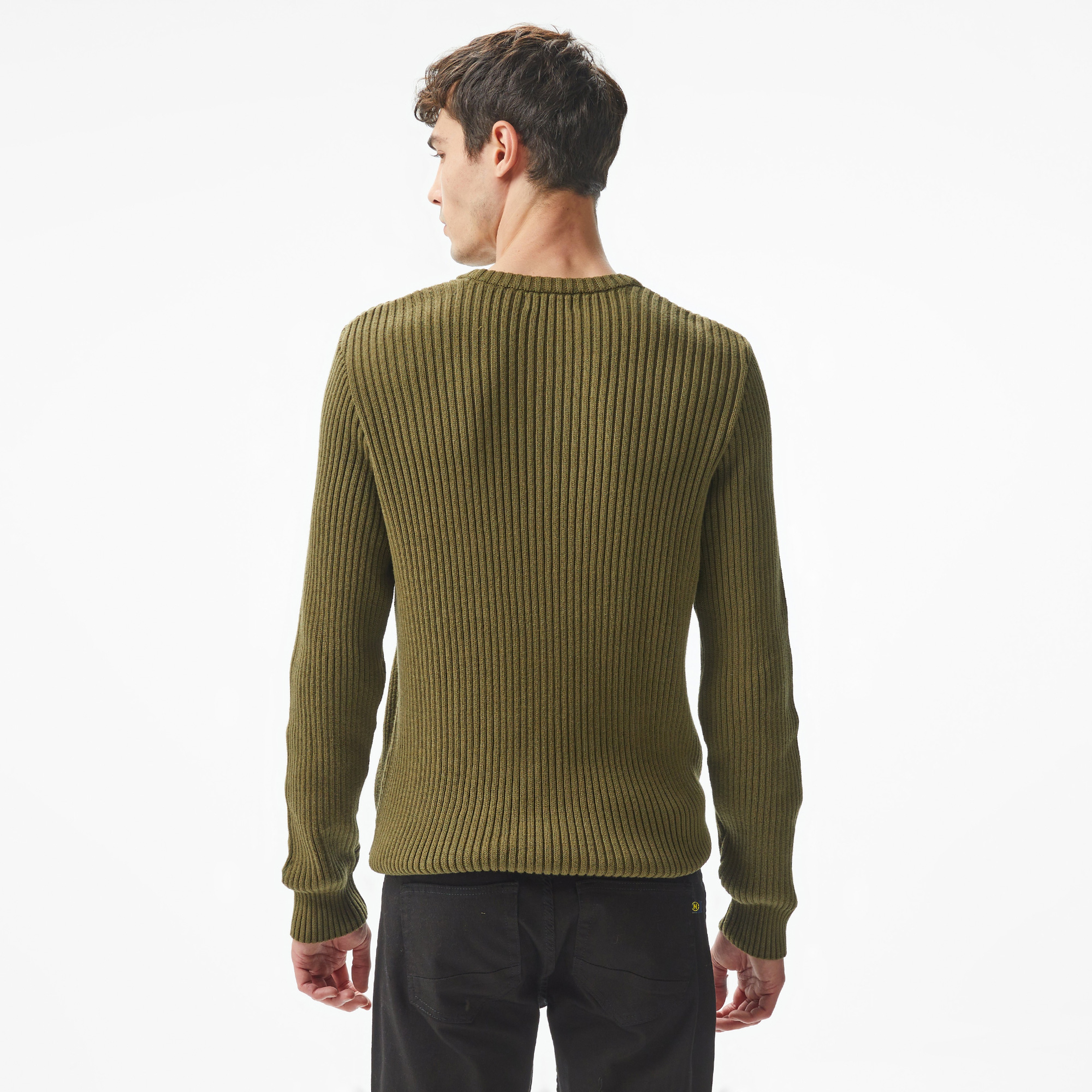 Nautica Erkek Haki Regular Fit Kazak