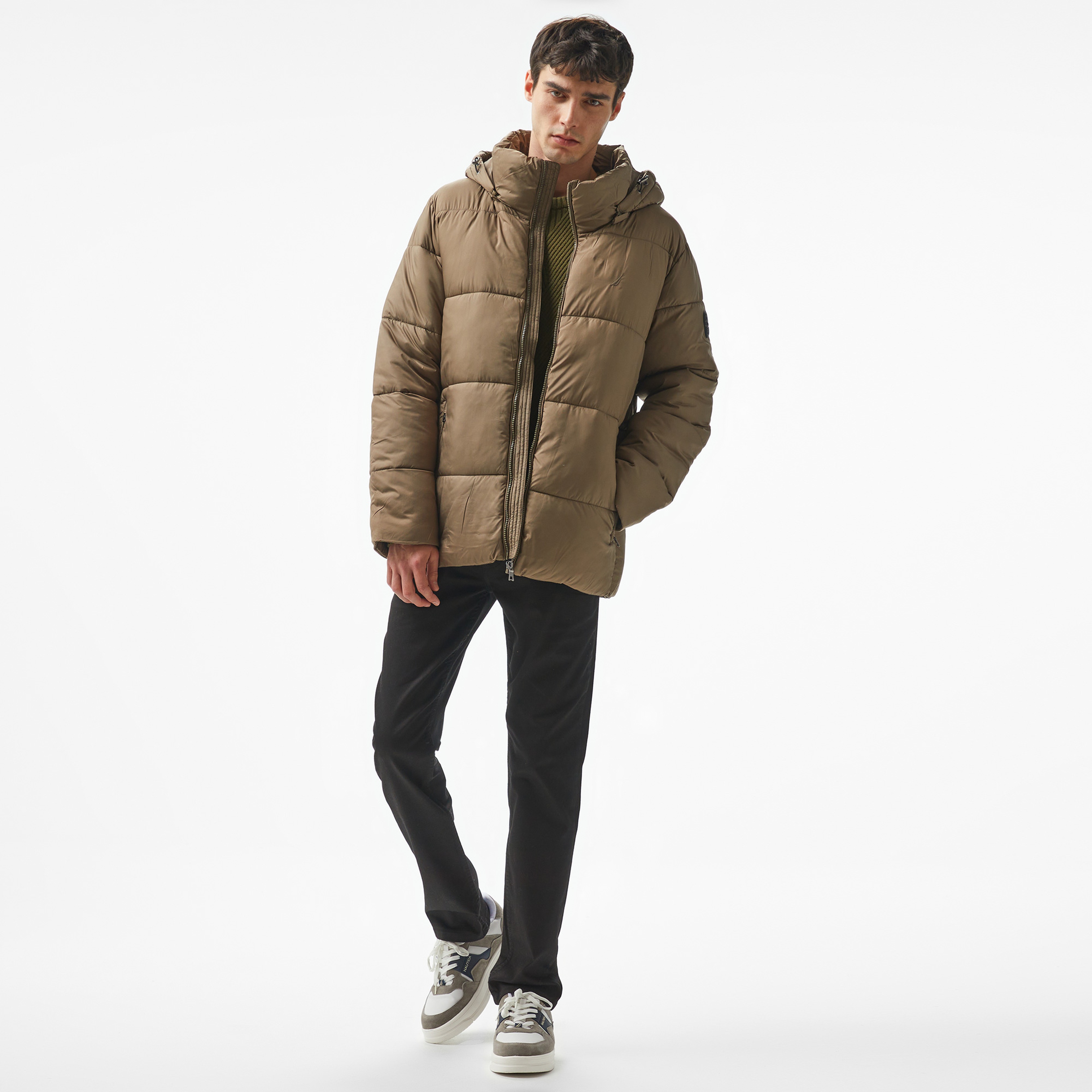 Nautica Erkek Kahverengi Mont