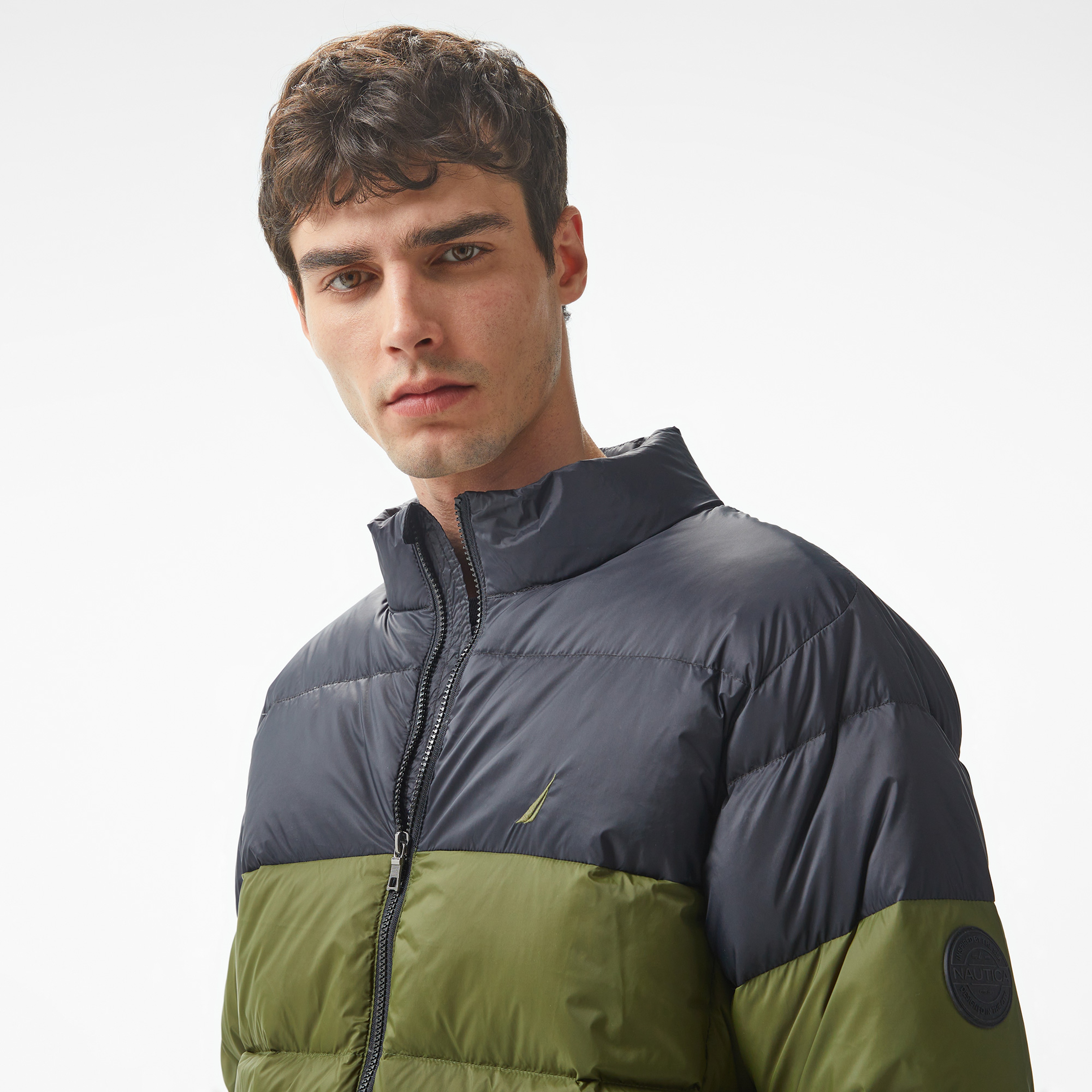 Nautica Erkek Yeşil Mont