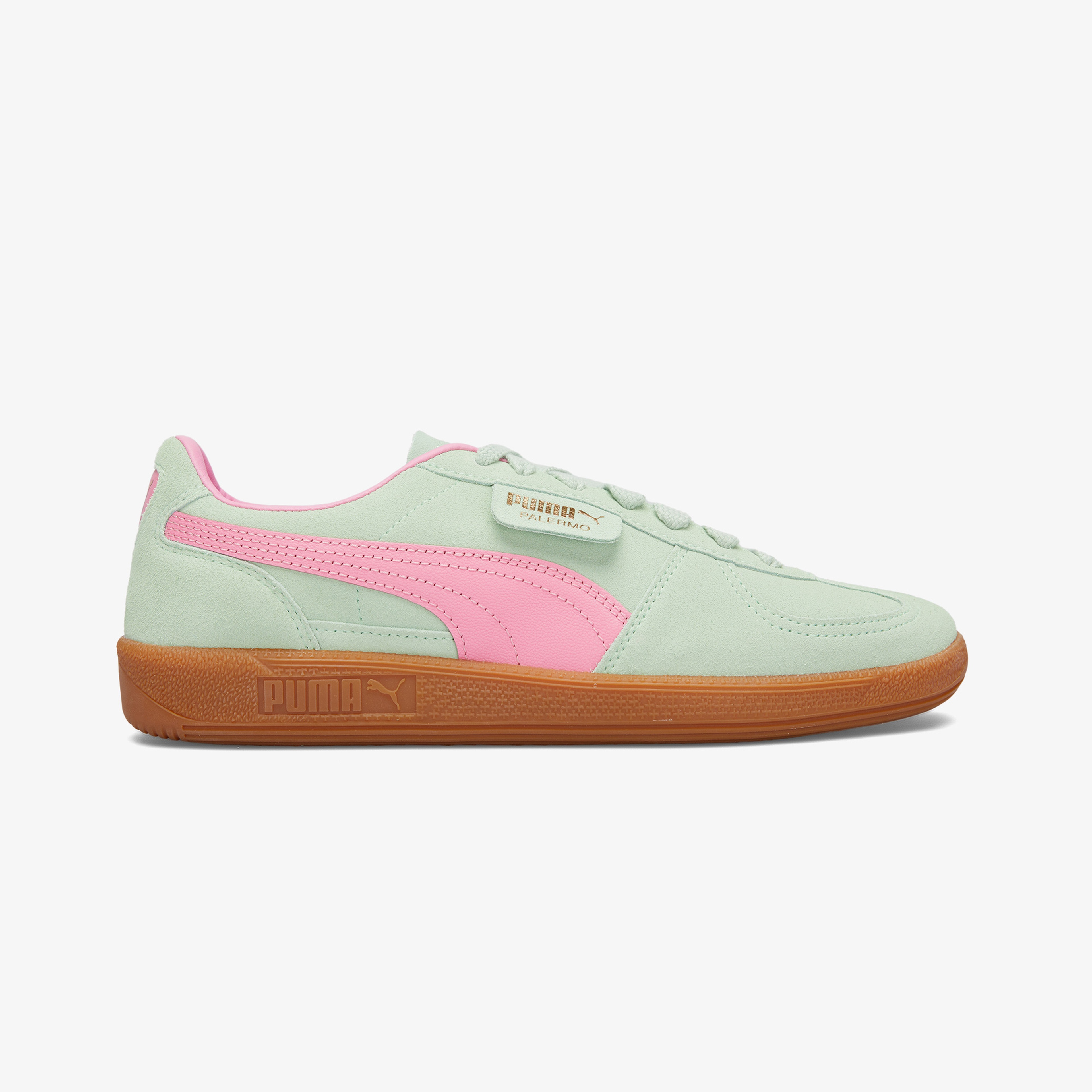 Puma Palermo Kadın Yeşil/Pembe Sneaker