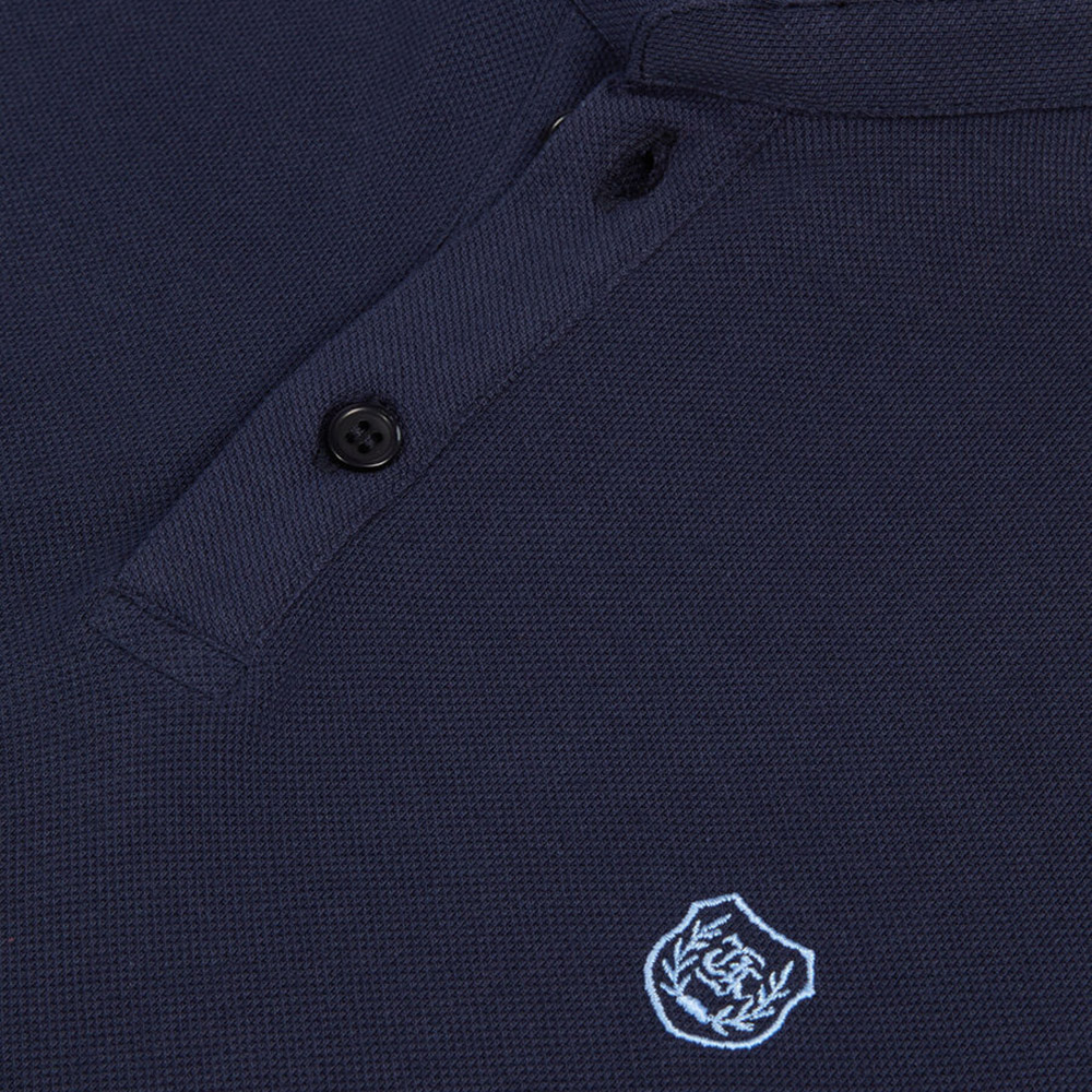 ERKEK MAVİ SLIM FIT POLO T-SHIRT