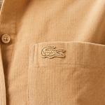 Kadın Relaxed Fit Kahverengi Gömlek