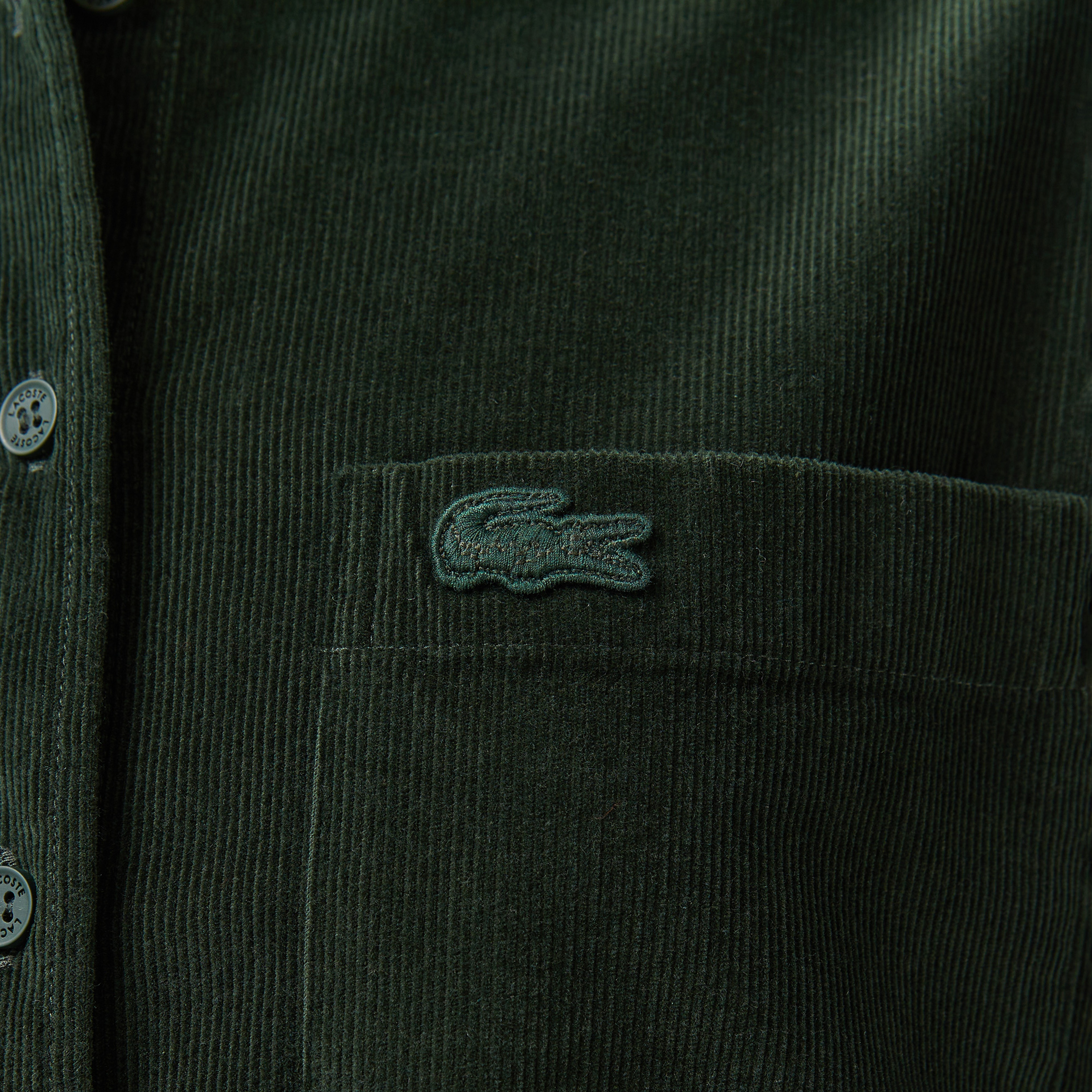 Kadın Relaxed Fit Koyu Yeşil Gömlek