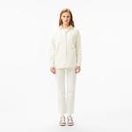 Kadın Relaxed Fit Krem Gömlek