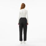 Kadın Regular Fit Siyah Pantolon