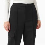 Kadın Regular Fit Siyah Pantolon