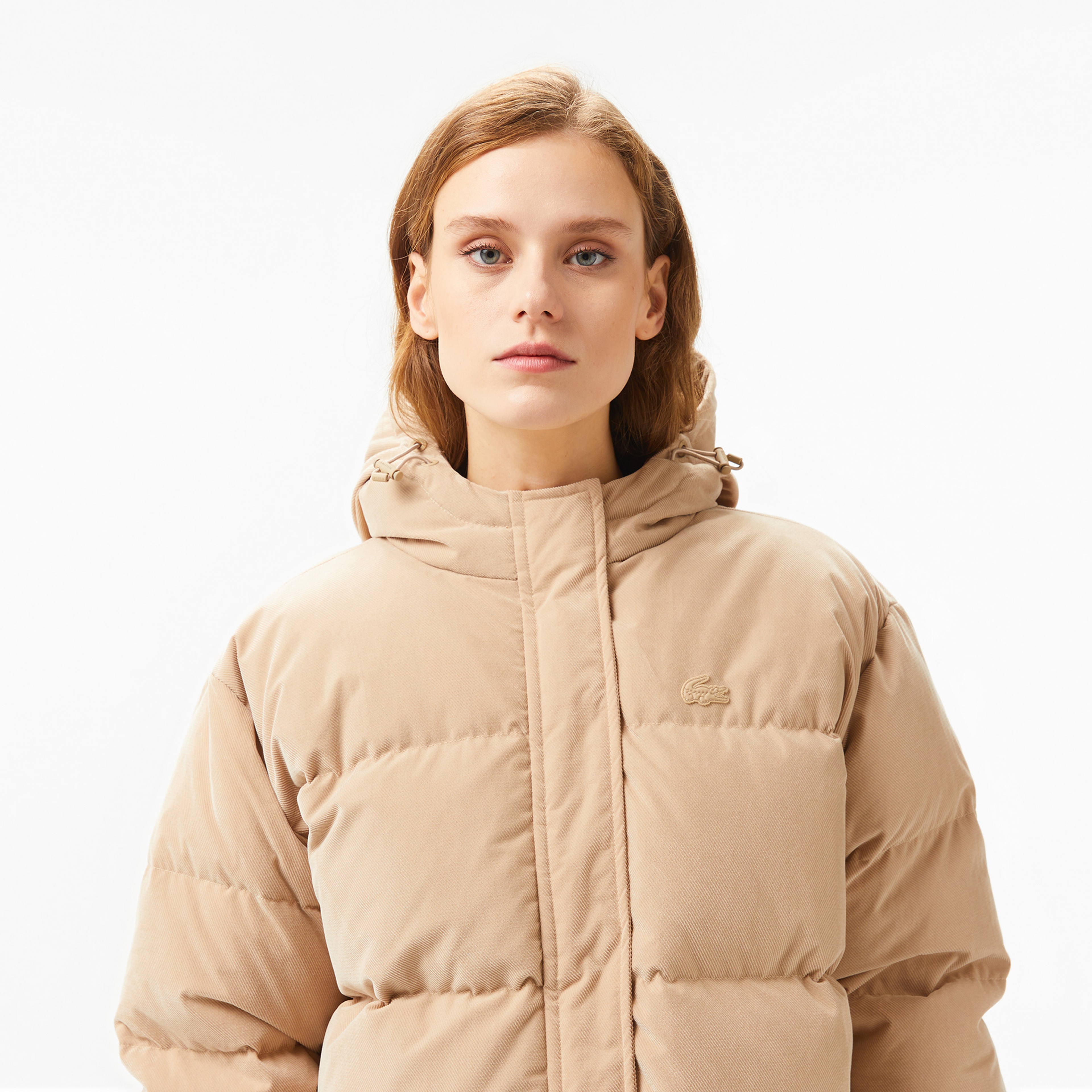 Lacoste Kadın Bej Mont