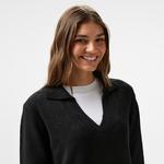 Nautica Kadın Siyah Uzun Kollu Regular Fit Elbise