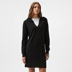 Nautica Kadın Siyah Uzun Kollu Regular Fit Elbise