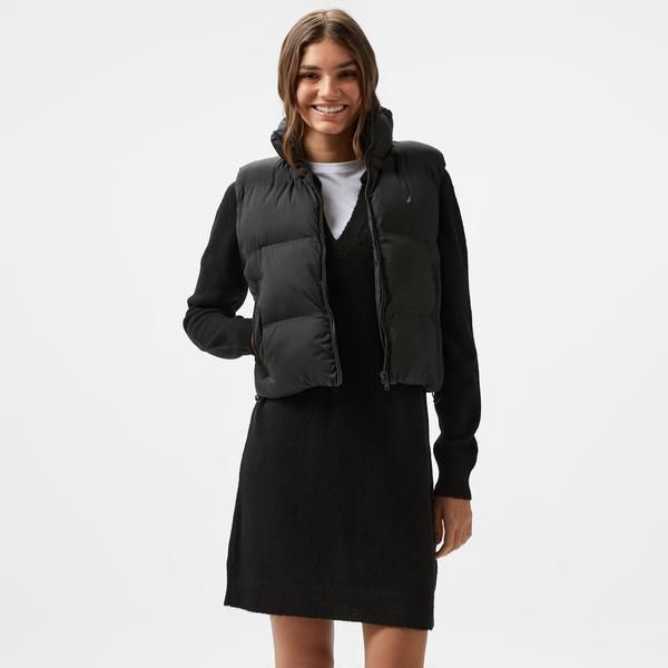 Nautica Kadın Siyah Şişme Yelek