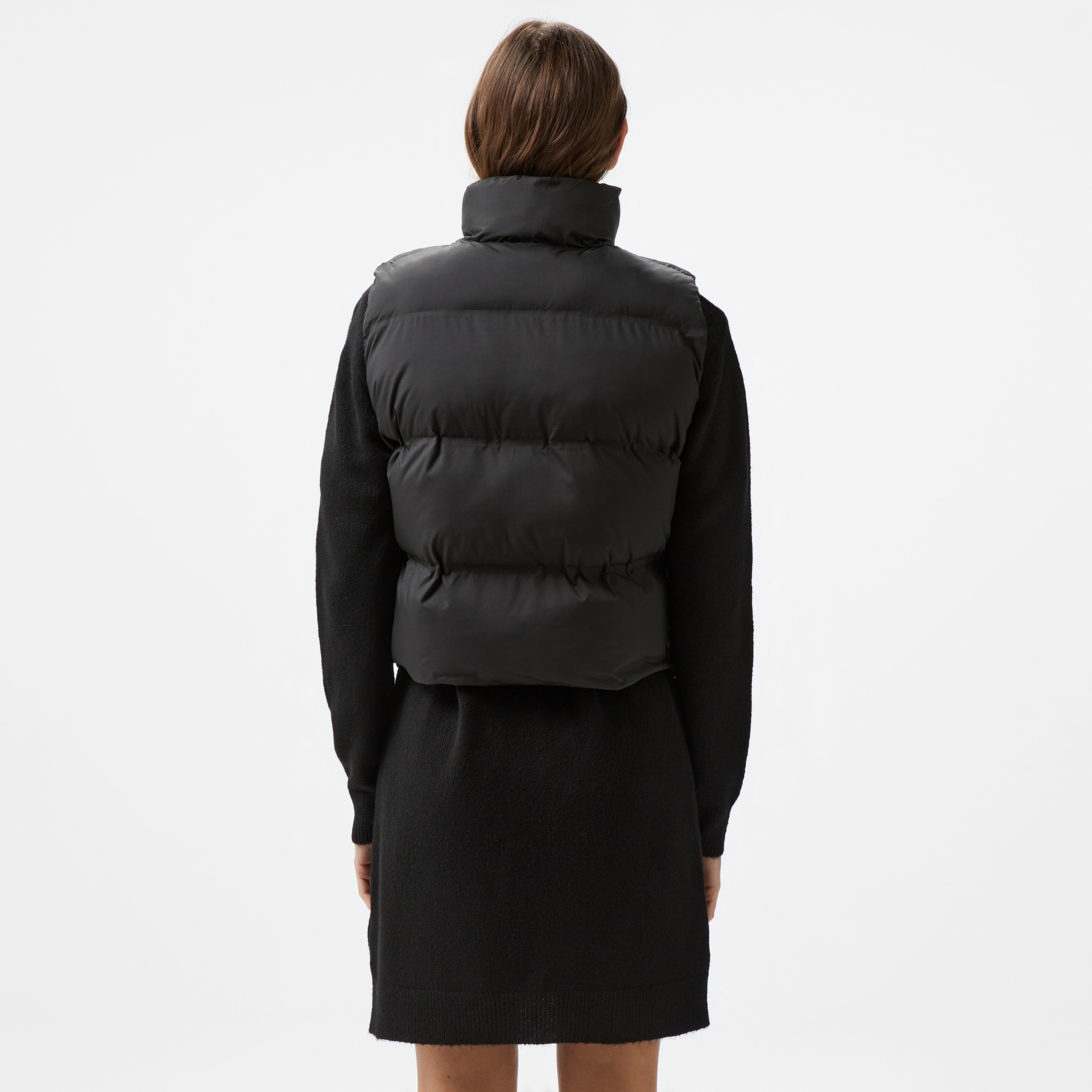 Nautica Kadın Siyah Şişme Yelek