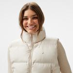 Nautica Kadın Kırık Beyaz Şişme Yelek