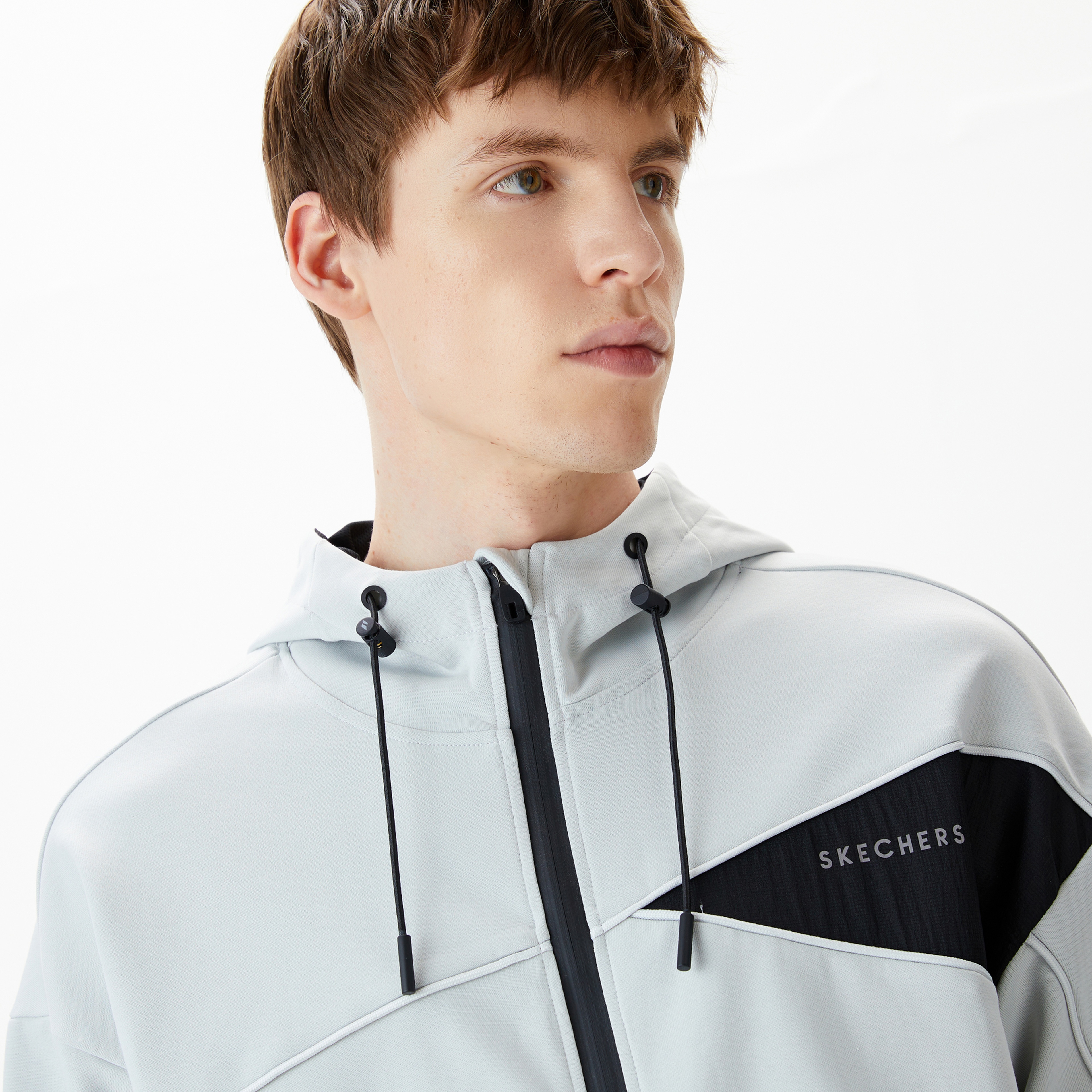 Skechers Erkek Gri Sweatshirt