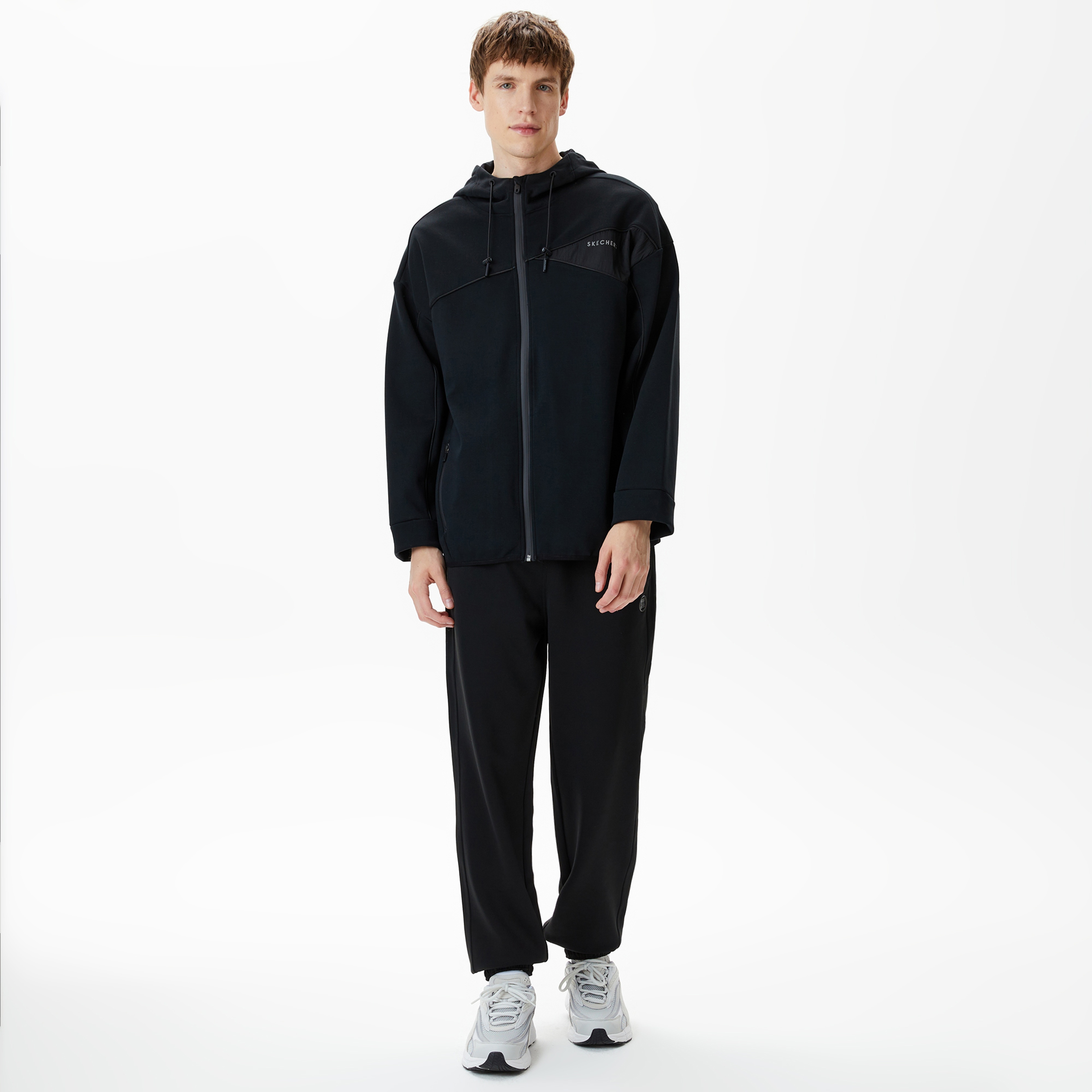 Skechers Erkek Siyah Sweatshirt