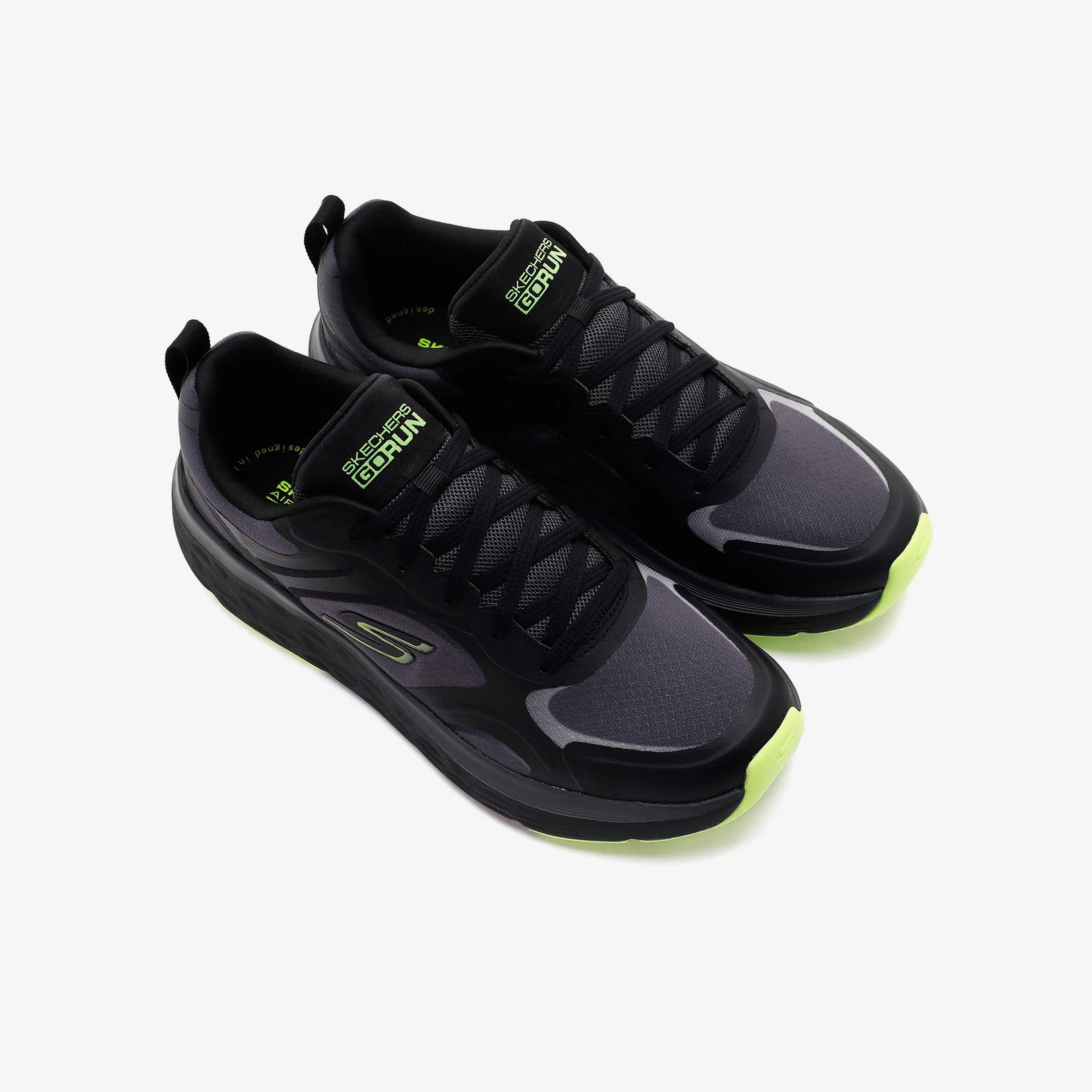 Skechers Max Cushioning Delta-Epsilon Erkek Siyah Koşu Ayakkabısı