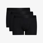 Tommy Hilfiger Trunk 3'lü Siyah Bantlı Lüks Erkek Siyah Boxer