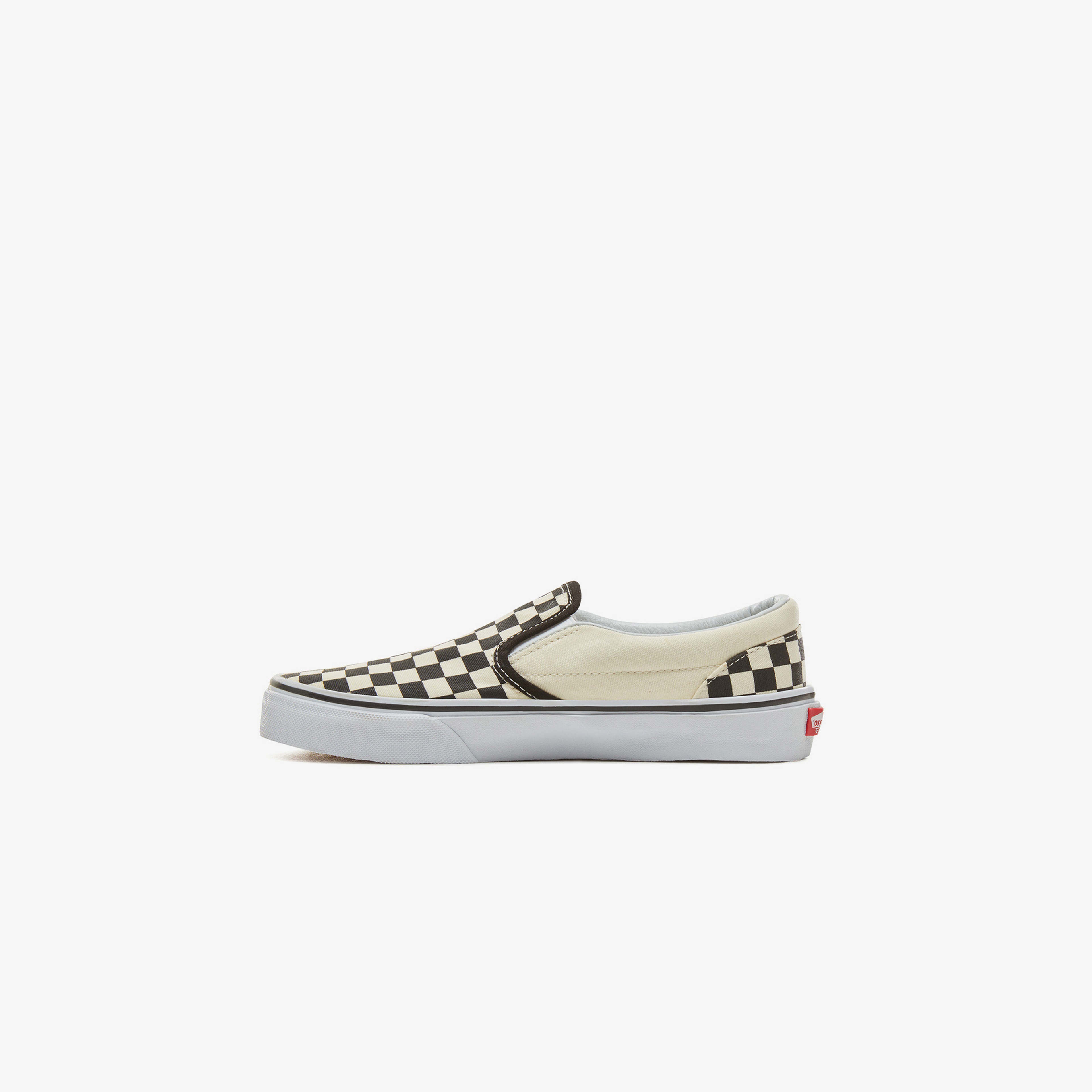 Vans Classic Slip-On Checkerboard Çocuk Krem Sneaker