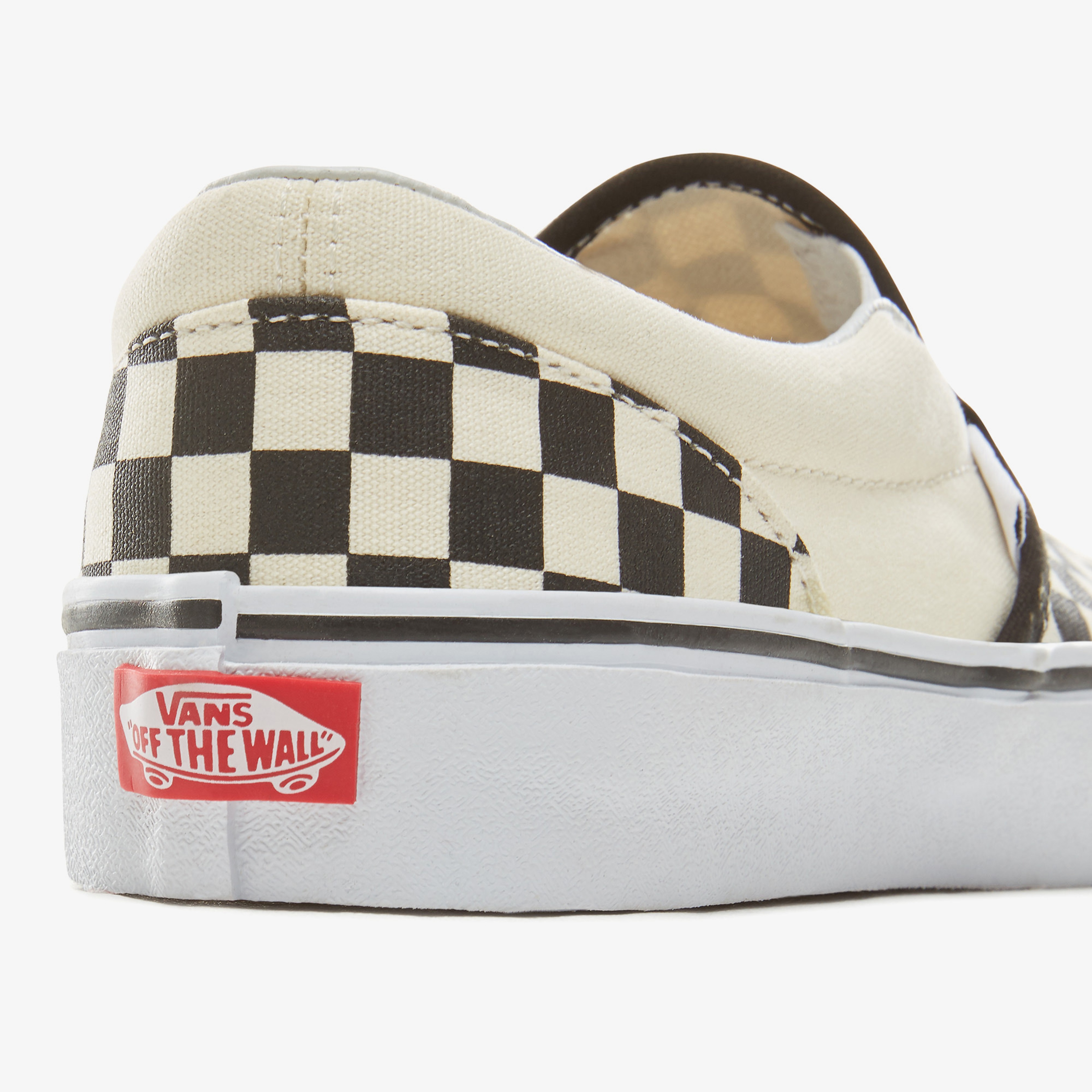 Vans Classic Slip-On Checkerboard Çocuk Krem Sneaker