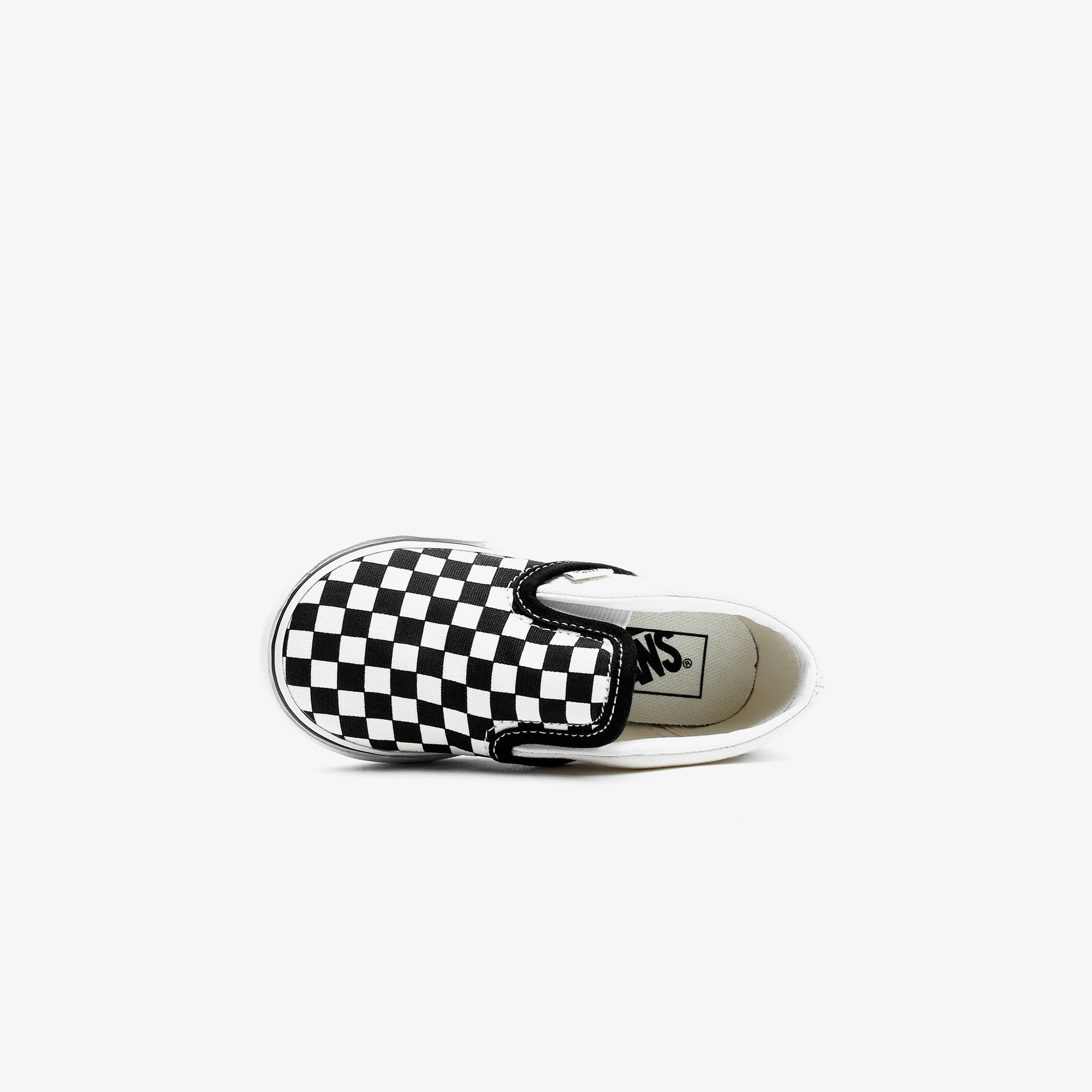 Vans Classic Slip-On Bebek Bej-Siyah Sneaker