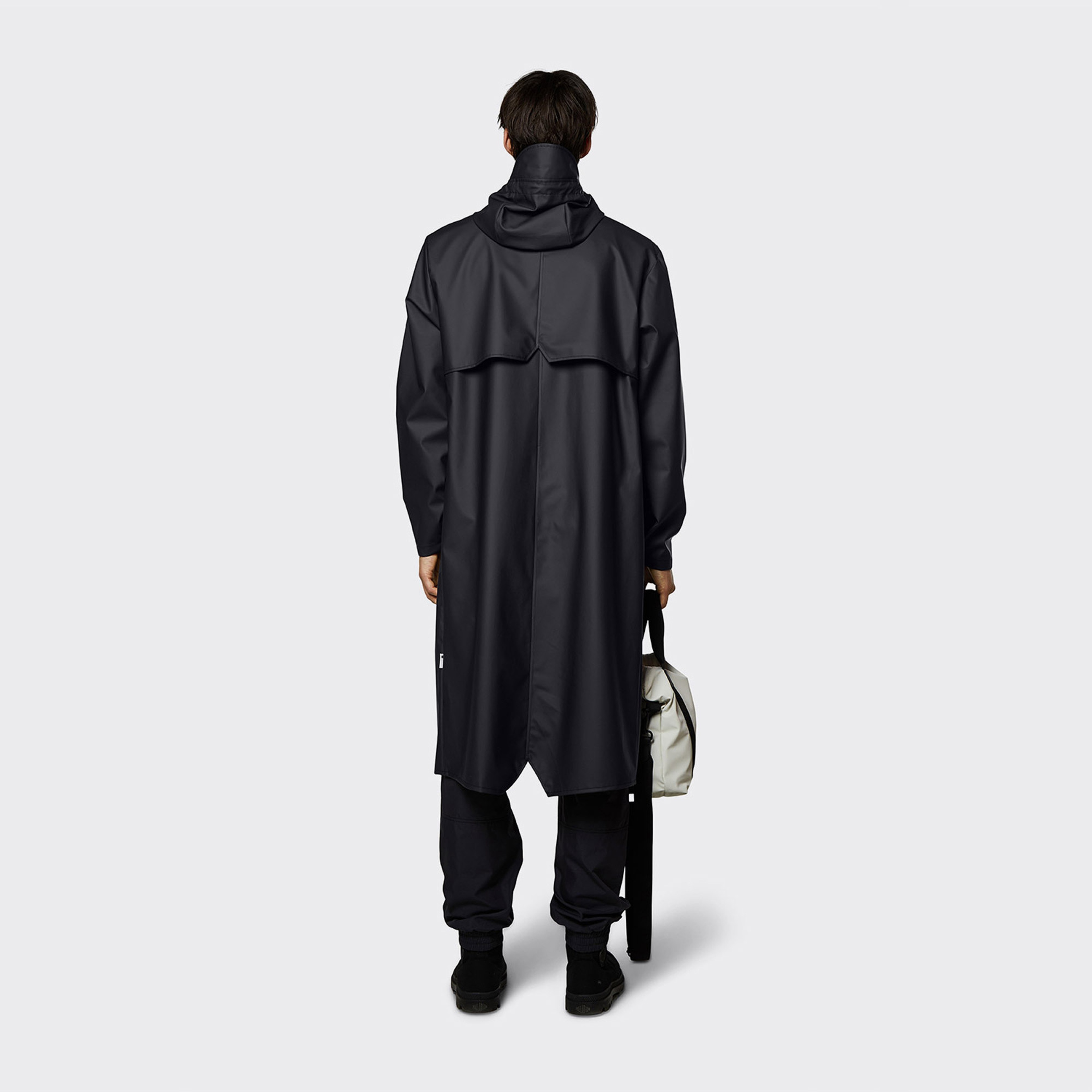 Rains Waterproof Kadın Siyah Yağmurluk