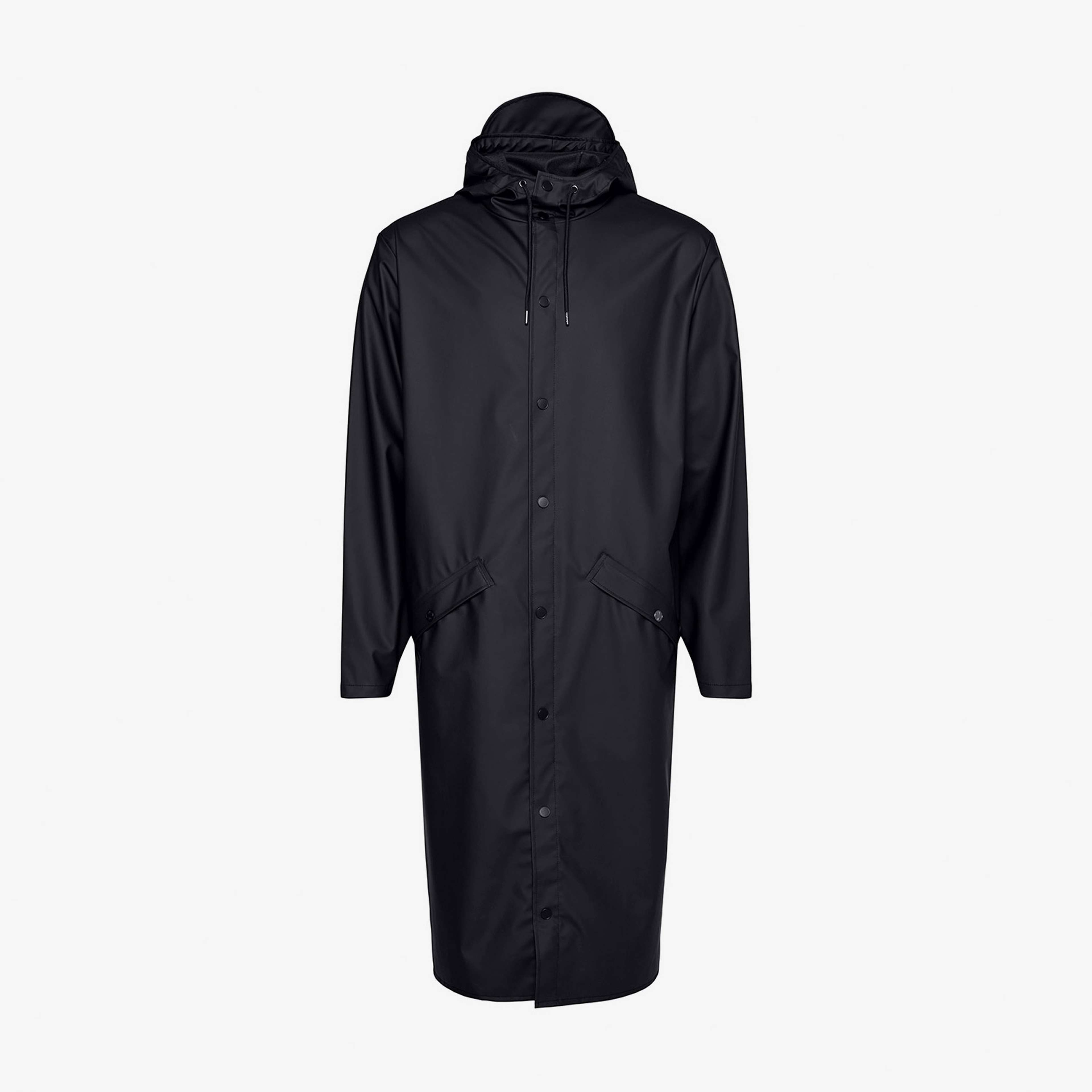 Rains Waterproof Kadın Siyah Yağmurluk
