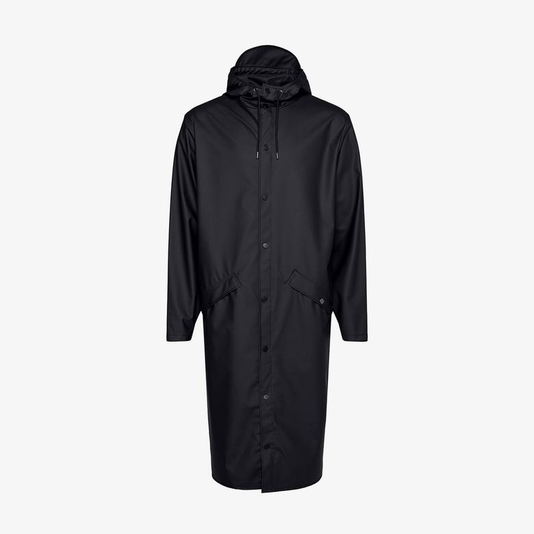 Rains Waterproof Kadın Siyah Yağmurluk