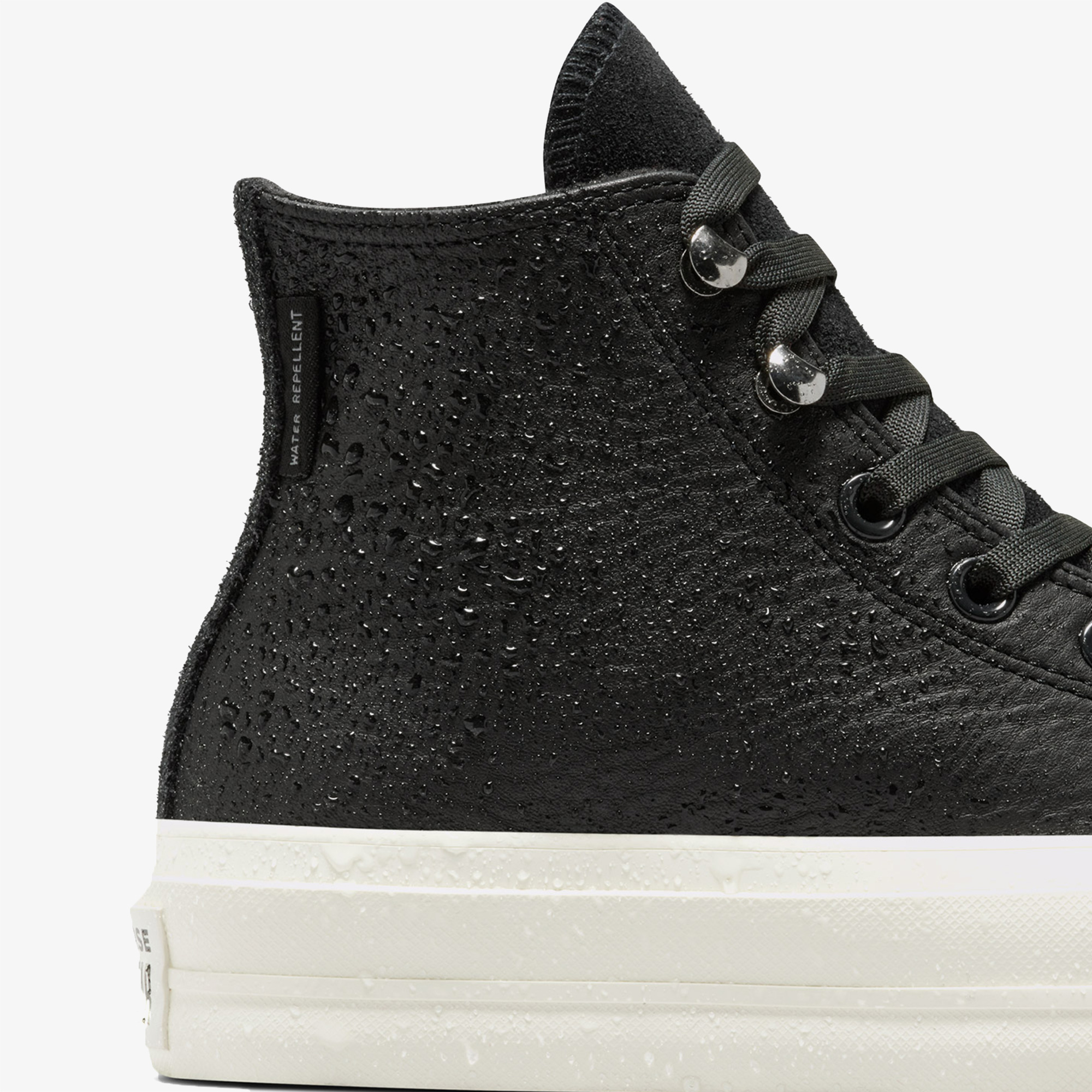 Converse Chuck Taylor All Star Lift Unisex Siyah Deri Platform