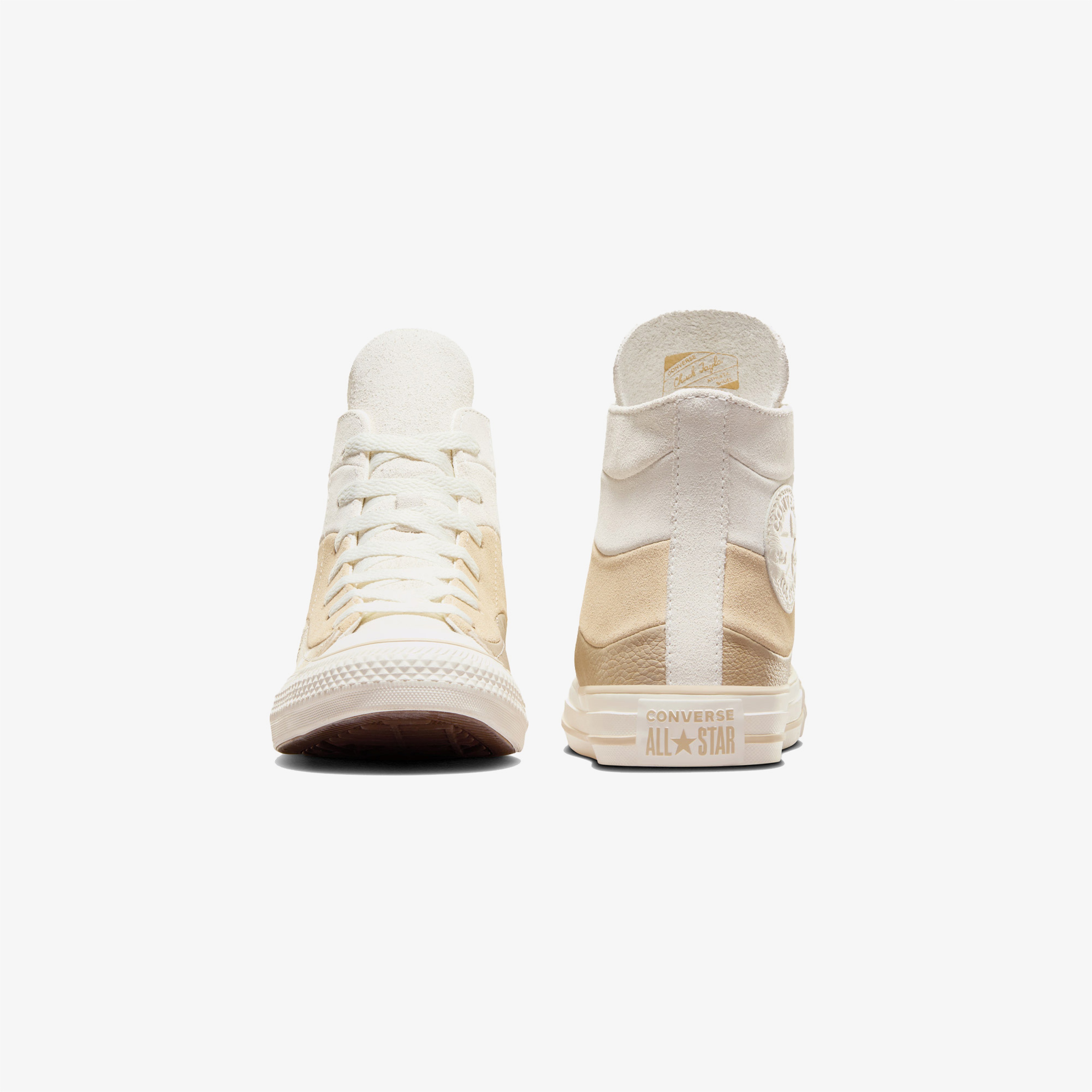 Converse Chuck Taylor All Star Unisex Krem Deri Sneaker