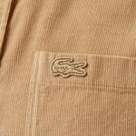 Erkek Regular Fit Düğmeli Yaka Bej Gömlek