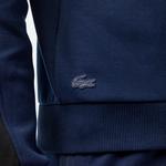 Erkek Relaxed Fit Kapüşonlu Lacivert Sweatshirt